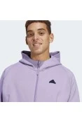 JAQUETA ADIDAS COM CAPUZ ZÍPER Z.N.E. PREMIUM MASCULINA - Lilas
