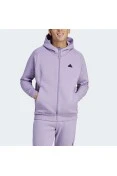 JAQUETA ADIDAS COM CAPUZ ZÍPER Z.N.E. PREMIUM MASCULINA - Lilas