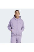 JAQUETA ADIDAS COM CAPUZ ZÍPER Z.N.E. PREMIUM MASCULINA - Lilas