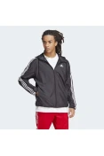 JAQUETA ADIDAS CORTA VENTO ICON 3 STRIPES MASCULINA - Preto/branco