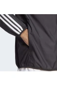 JAQUETA ADIDAS CORTA VENTO ICON 3 STRIPES MASCULINA - Preto/branco