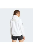 JAQUETA ADIDAS CORTA VENTO OWN THE RUN BASE FEMININA - Branco