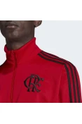 JAQUETA ADIDAS CR FLAMENGO 3-STRIPES MASCULINA - Vermelho/preto JAQUETA ADIDAS CR FLAMENGO 3-STRIPES MASCULINA - Vermelho/preto