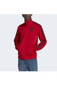 JAQUETA ADIDAS CR FLAMENGO 3-STRIPES MASCULINA - Vermelho/preto JAQUETA ADIDAS CR FLAMENGO 3-STRIPES MASCULINA - Vermelho/preto