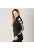 JAQUETA ADIDAS D2M TRACKTOP FEMININA - Preto