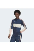 JAQUETA ADIDAS DE ATLETISMO FEMININA - Marinho/rosa