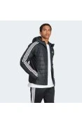 JAQUETA ADIDAS ESS 3S HIBRIDA ISOLAMENTO MASCULINO - Preto/branco