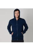 JAQUETA ADIDAS ESSENTIALS BASE FLEECE COM CAPUZ MASCULINA - Marinho JAQUETA ADIDAS ESSENTIALS BASE FLEECE COM CAPUZ MASCULINA - Marinho