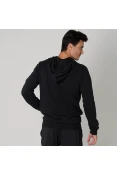 JAQUETA ADIDAS ESSENTIALS BASE FLEECE COM CAPUZ MASCULINA - Preto JAQUETA ADIDAS ESSENTIALS BASE FLEECE COM CAPUZ MASCULINA - Preto