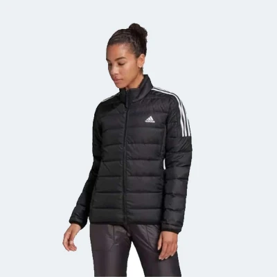 JAQUETA ADIDAS ESSENTIALS DOWN FEMININA - Preto/branco