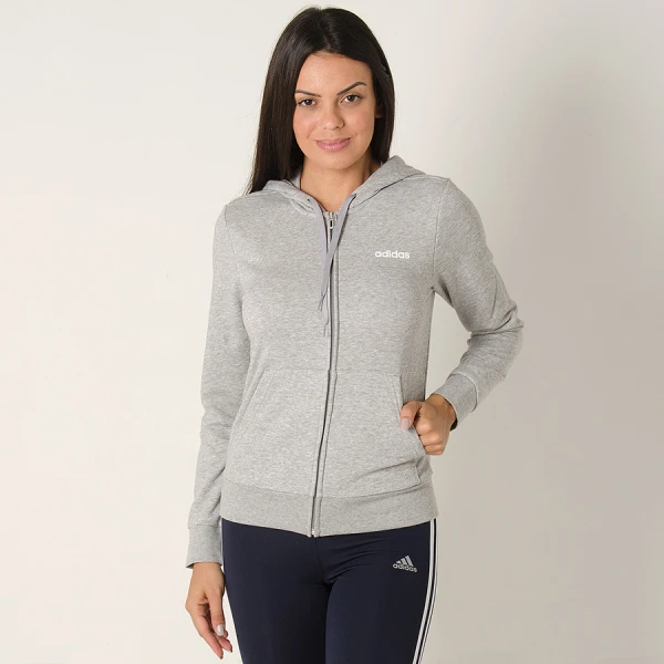 JAQUETA ADIDAS ESSENTIALS SOLID FEMININA - Cinza