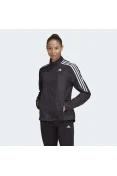 JAQUETA ADIDAS MARATHON 3-STRIPES FEMININA - Preto/branco