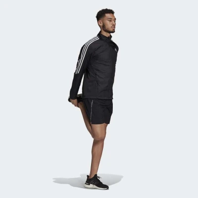 JAQUETA ADIDAS MARATHON MASCULINO - Preto JAQUETA ADIDAS MARATHON MASCULINO - Preto