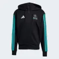 JAQUETA ADIDAS MERCEDES AMG PETRINAS F1 TEAM MASCULINA - Preto/verde