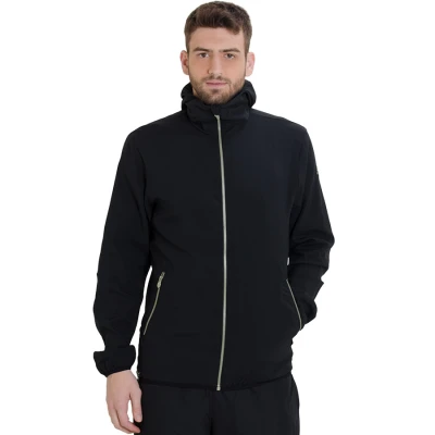 JAQUETA ADIDAS MESSI COM CAPUZ MASCULINA - Preto/bronze