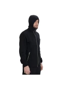 JAQUETA ADIDAS MESSI COM CAPUZ MASCULINA - Preto/bronze