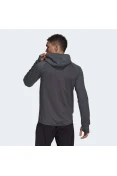 JAQUETA ADIDAS MOLETOM D2M MOTION MASCULINA - Grafite