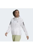 JAQUETA ADIDAS OTR THE RUN WINDBREAKER FEMININA - Branco