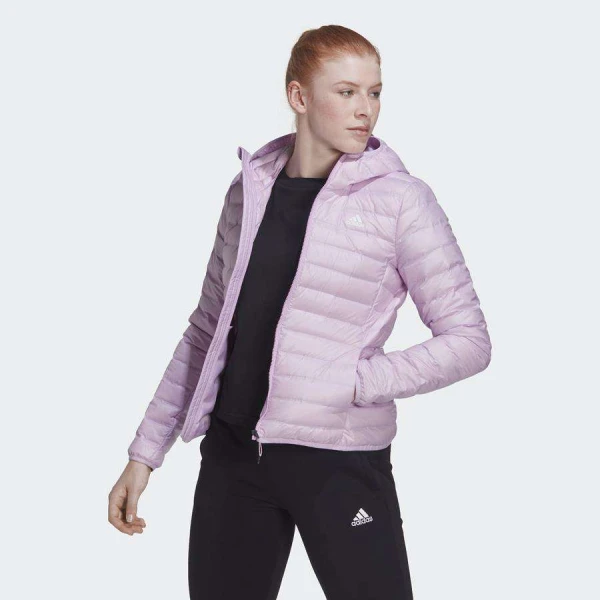 JAQUETA ADIDAS OUTDOOR VARILITE CAPUZ FEMININA - Lilas
