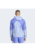 JAQUETA ADIDAS OWN TEE RUN BASE MASCULINA - Azul celeste/azul