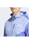 JAQUETA ADIDAS OWN TEE RUN BASE MASCULINA - Azul celeste/azul