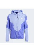 JAQUETA ADIDAS OWN TEE RUN BASE MASCULINA - Azul celeste/azul