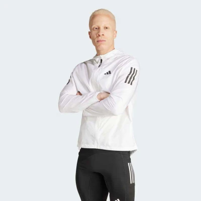 JAQUETA ADIDAS OWN THE RUN BASE MASCULINO - Branco