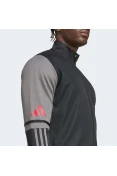 JAQUETA ADIDAS SQUADRA 25 MASCULINA - Preto/grafite