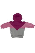 JAQUETA ADIDAS TD L VIN HOODY INFANTIL - Pink/cinza JAQUETA ADIDAS TD L VIN HOODY INFANTIL - Pink/cinza