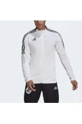 JAQUETA ADIDAS TIRO 21 MASCULINA - Branco/preto JAQUETA ADIDAS TIRO 21 MASCULINA - Branco/preto