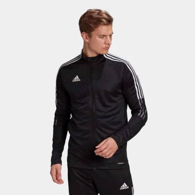 JAQUETA ADIDAS TIRO 21 MASCULINA - Preto/branco JAQUETA ADIDAS TIRO 21 MASCULINA - Preto/branco