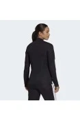 JAQUETA ADIDAS TIRO ESSENTIALS FEMININA - Preto/branco