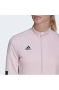 JAQUETA ADIDAS TIRO ESSENTIALS FEMININA - Rosa/preto