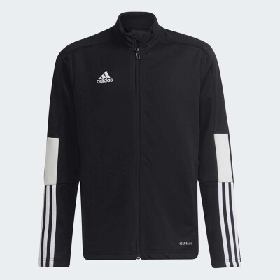 JAQUETA ADIDAS TIRO ESSENTIALS INFANTIL - Preto/branco