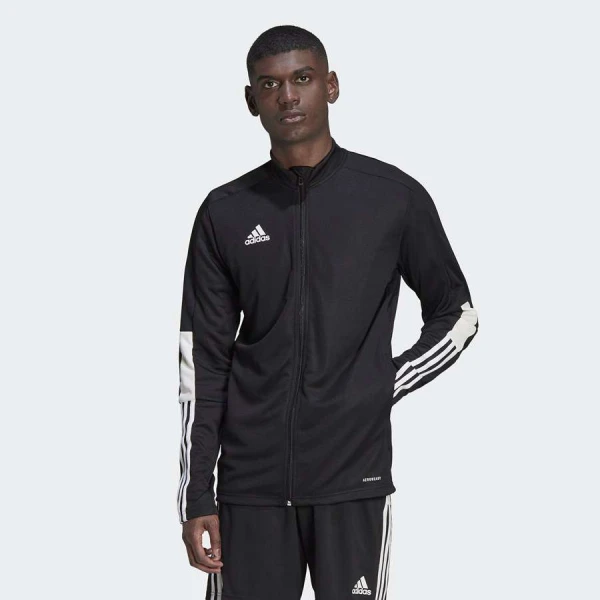 JAQUETA ADIDAS TIRO ESSENTIALS MASCULINA - Preto/branco JAQUETA ADIDAS TIRO ESSENTIALS MASCULINA - Preto/branco