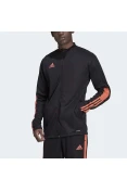 JAQUETA ADIDAS TIRO ESSENTIALS MASCULINA - Preto/vermelho