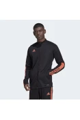 JAQUETA ADIDAS TIRO ESSENTIALS MASCULINA - Preto/vermelho