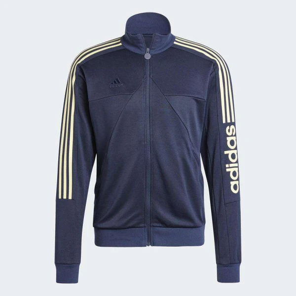 JAQUETA ADIDAS TIRO WM TT MASC. - Marinho/amarelo JAQUETA ADIDAS TIRO WM TT MASC. - Marinho/amarelo