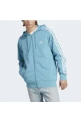 JAQUETA ADIDAS TRACK TOP 3 LISTRAS MASCULINA - Azul/branco