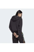 JAQUETA ADIDAS TRACK TOP AOP FEMININA - Preto/rosa