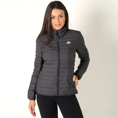 JAQUETA ADIDAS VARILITE SOFT FEMININA - Chumbo