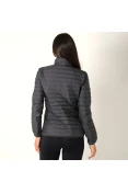 JAQUETA ADIDAS VARILITE SOFT FEMININA - Chumbo