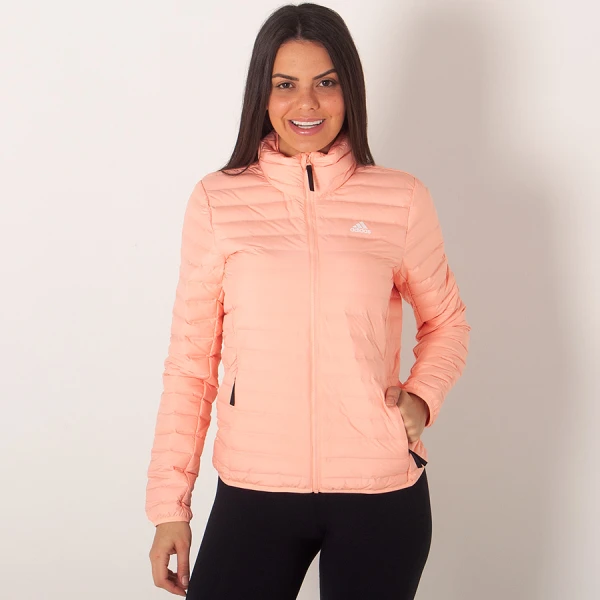 JAQUETA ADIDAS VARILITE SOFT FEMININA - Rosa