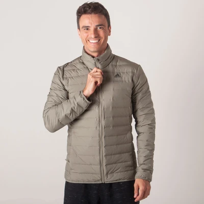JAQUETA ADIDAS VARILITE SOFT MASCULINA - Verde JAQUETA ADIDAS VARILITE SOFT MASCULINA - Verde