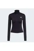 JAQUETA ADIDAS ZIPER OPTIME ESSENTIALS FEM. - Preto