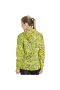 JAQUETA ASICS FUJI PKBLE JKT CORTA-VENTO COM CAPUZ FEMININA - Amarelo/verde