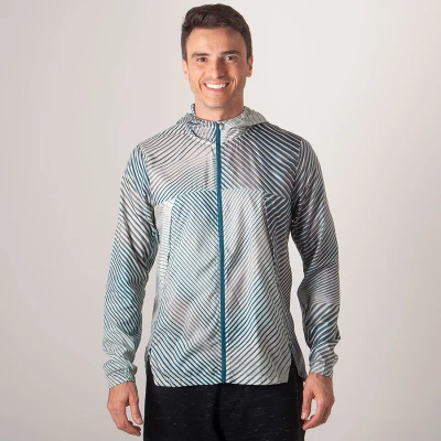 JAQUETA ASICS LEGENDS PACKABLE MASCULINA - Verde