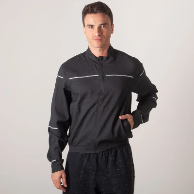 JAQUETA ASICS LITE SHOW MASCULINA - Preto JAQUETA ASICS LITE SHOW MASCULINA - Preto