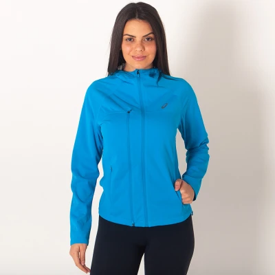 JAQUETA ASICS RUNNING ACCELERATE FEMININA - Azul
