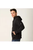 JAQUETA ASICS TRAINING SWEAT ZIP HOODY MASCULINA - Preto